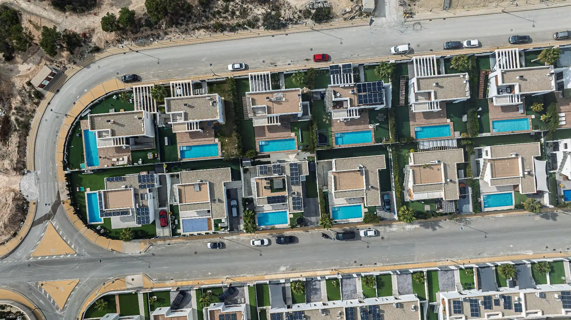 Vista exterior de Casa o xalet de lloguer en Finestrat amb Aire condicionat, Calefacció i Jardí privat