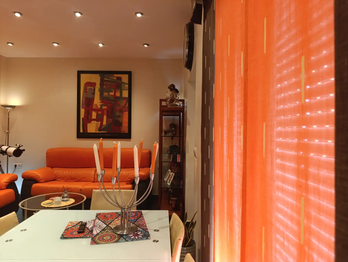 Sala d'estar de Casa adosada en venda en Albalat dels Sorells amb Aire condicionat, Calefacció i Terrassa