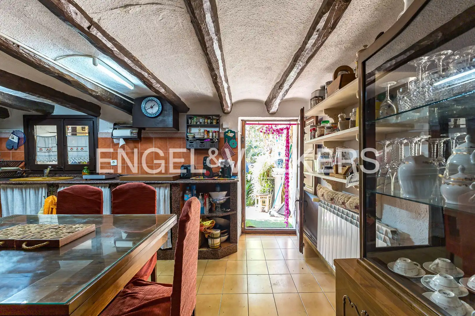 Kitchen of Houses for sale in Creixell  with Heating, Private garden and Furnished