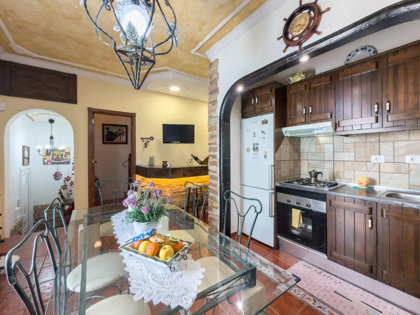 Cocina de Casa adosada en venta en Arico