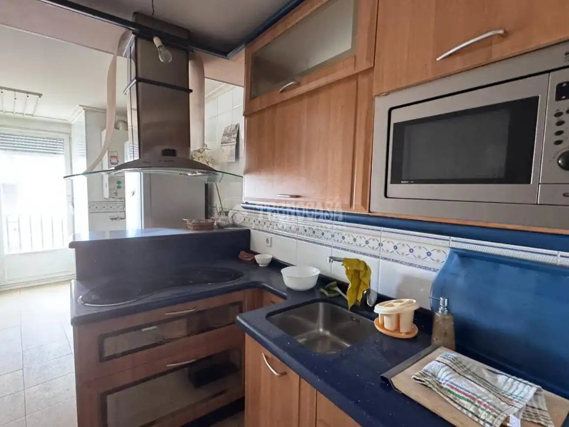Kitchen of Flat for sale in León Capital   with Heating and Parquet flooring