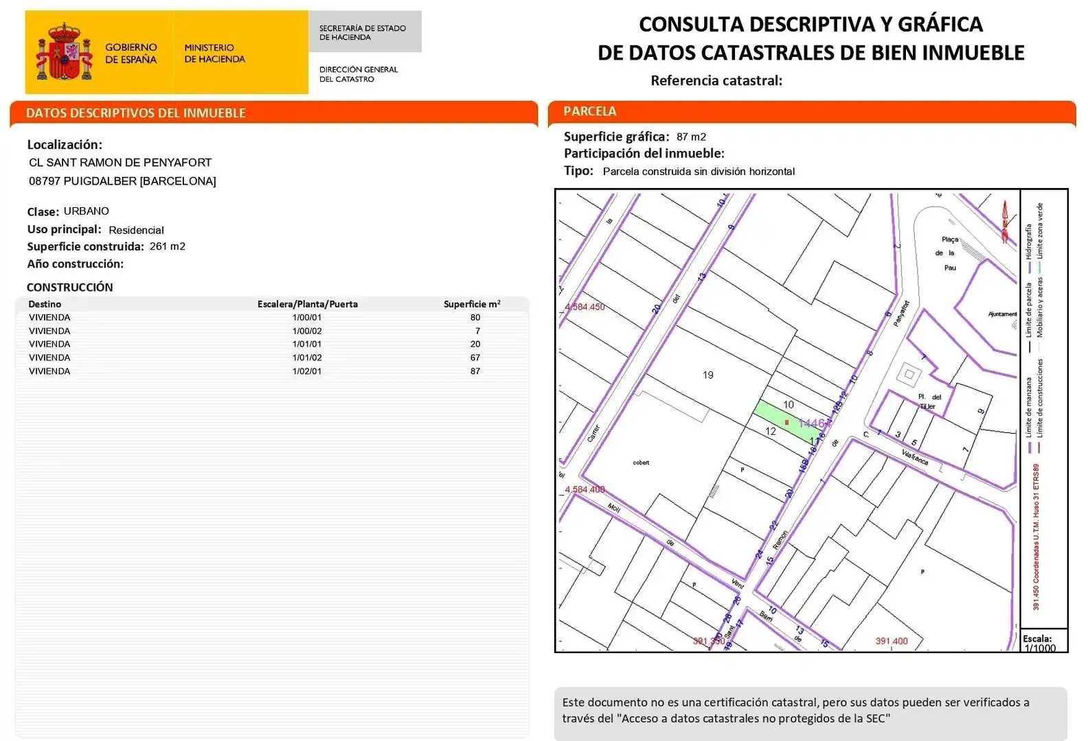 Adosado en venta en Carrer sant ramon de penyafort, imagen 16