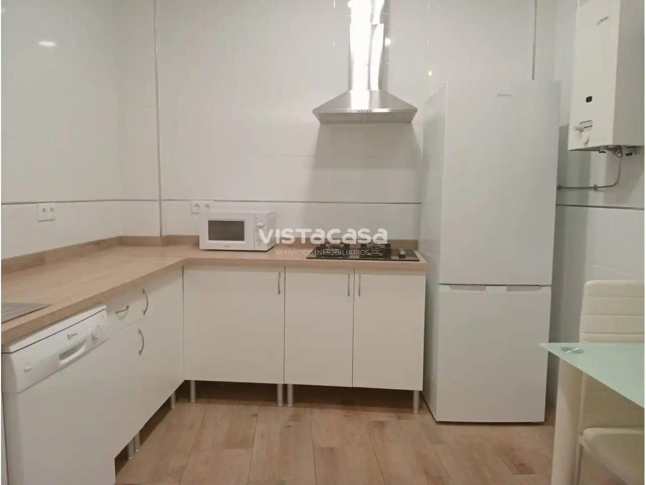 Cocina de Piso de alquiler en Mairena del Alcor con Aire acondicionado, Terraza y Amueblado