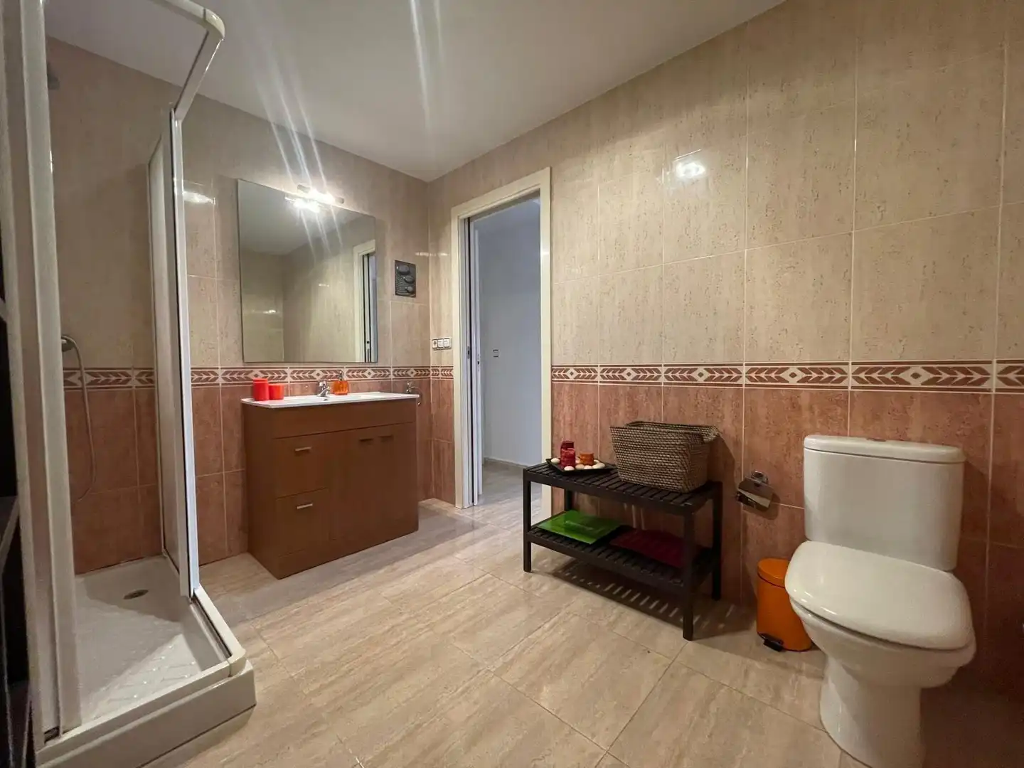 Bany de Apartament en venda en Águilas amb Aire condicionat, Terrassa i Piscina