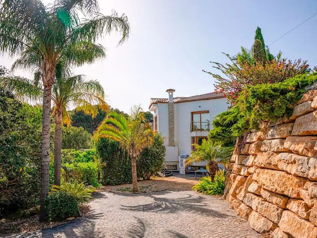 Vista exterior de Casa o chalet en venta en Altea con Aire acondicionado, Calefacción y Jardín privado