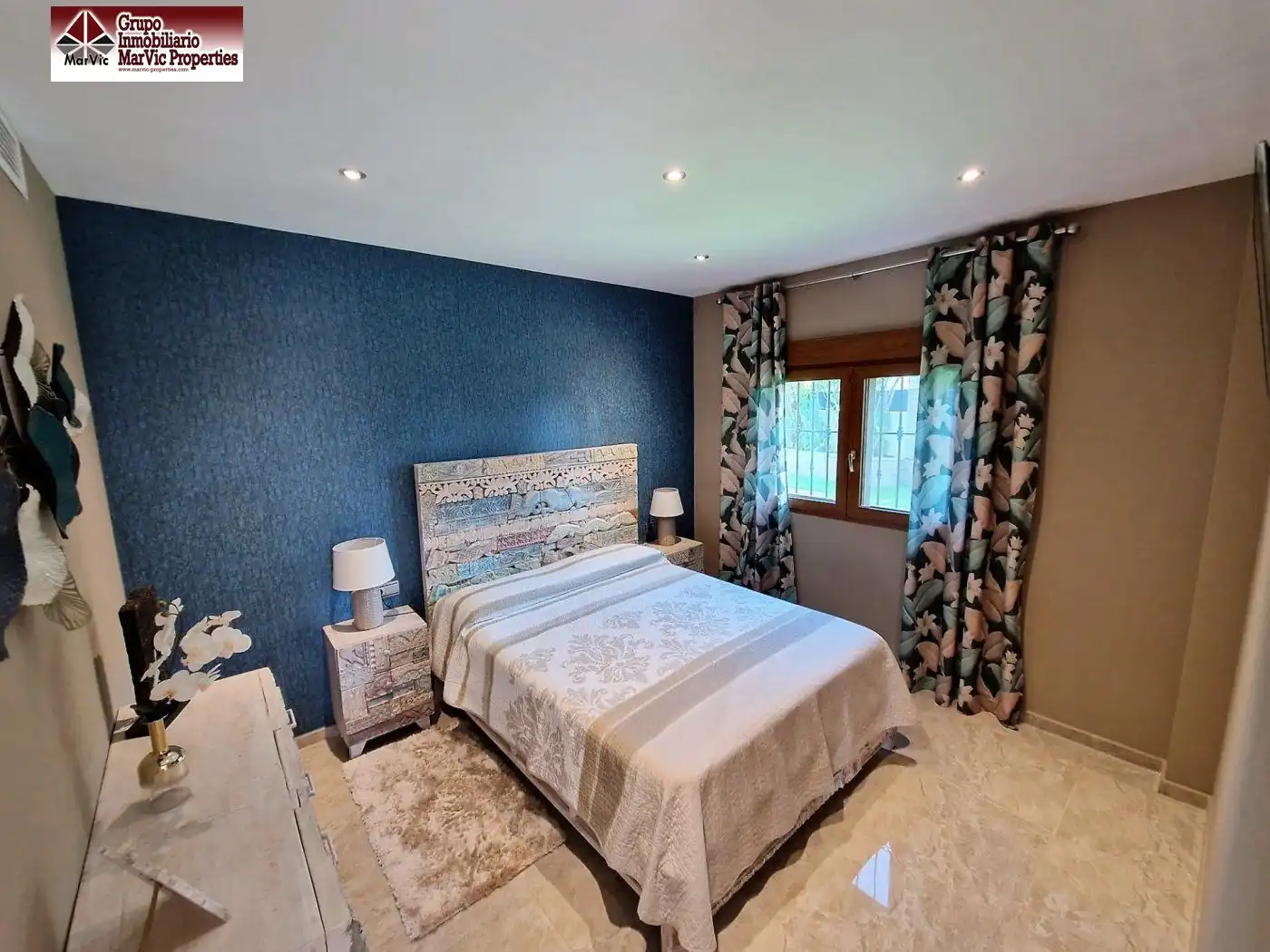 Dormitori de Casa o xalet en venda en La Nucia amb Aire condicionat, Calefacció i Jardí privat