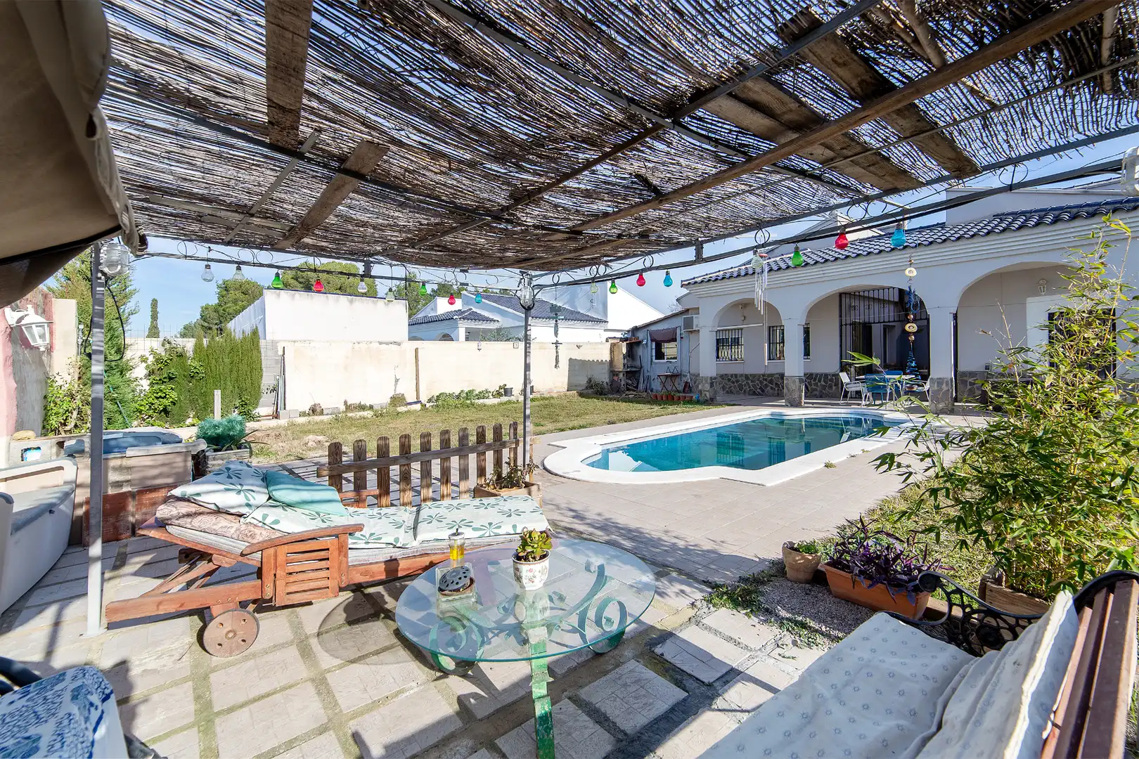 Piscina de Casa o xalet en venda en Olocau amb Aire condicionat, Calefacció i Jardí privat