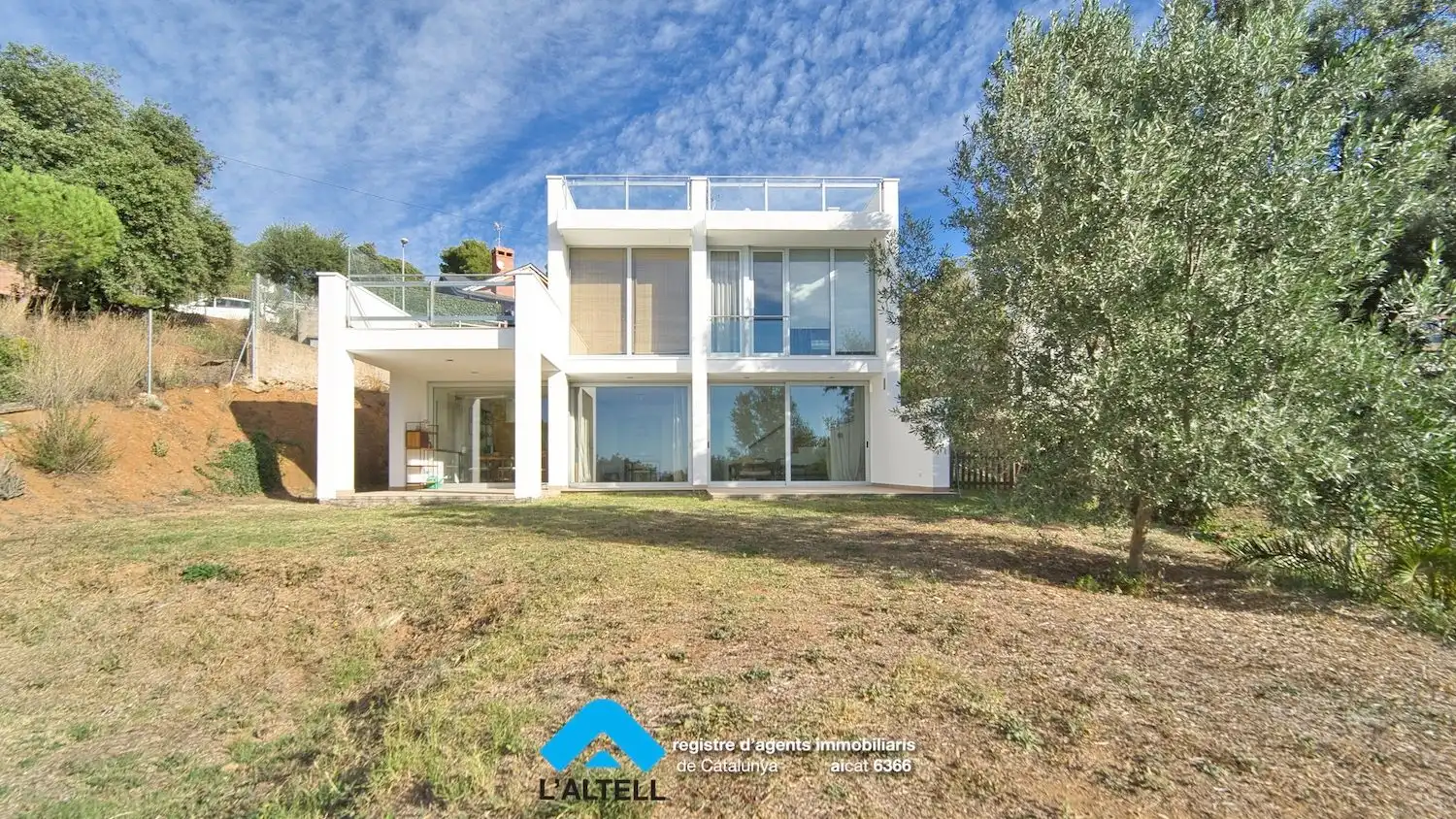 Vista exterior de Casa o chalet en venta en L'Ametlla del Vallès con Aire acondicionado, Calefacción y Jardín privado