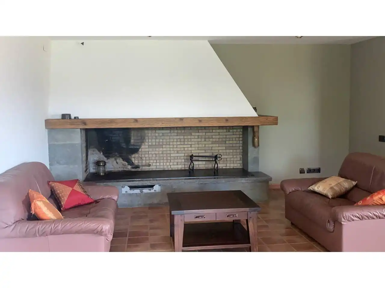 Sala de estar de Casa o chalet en venta en Guixers con Calefacción, Jardín privado y Parquet