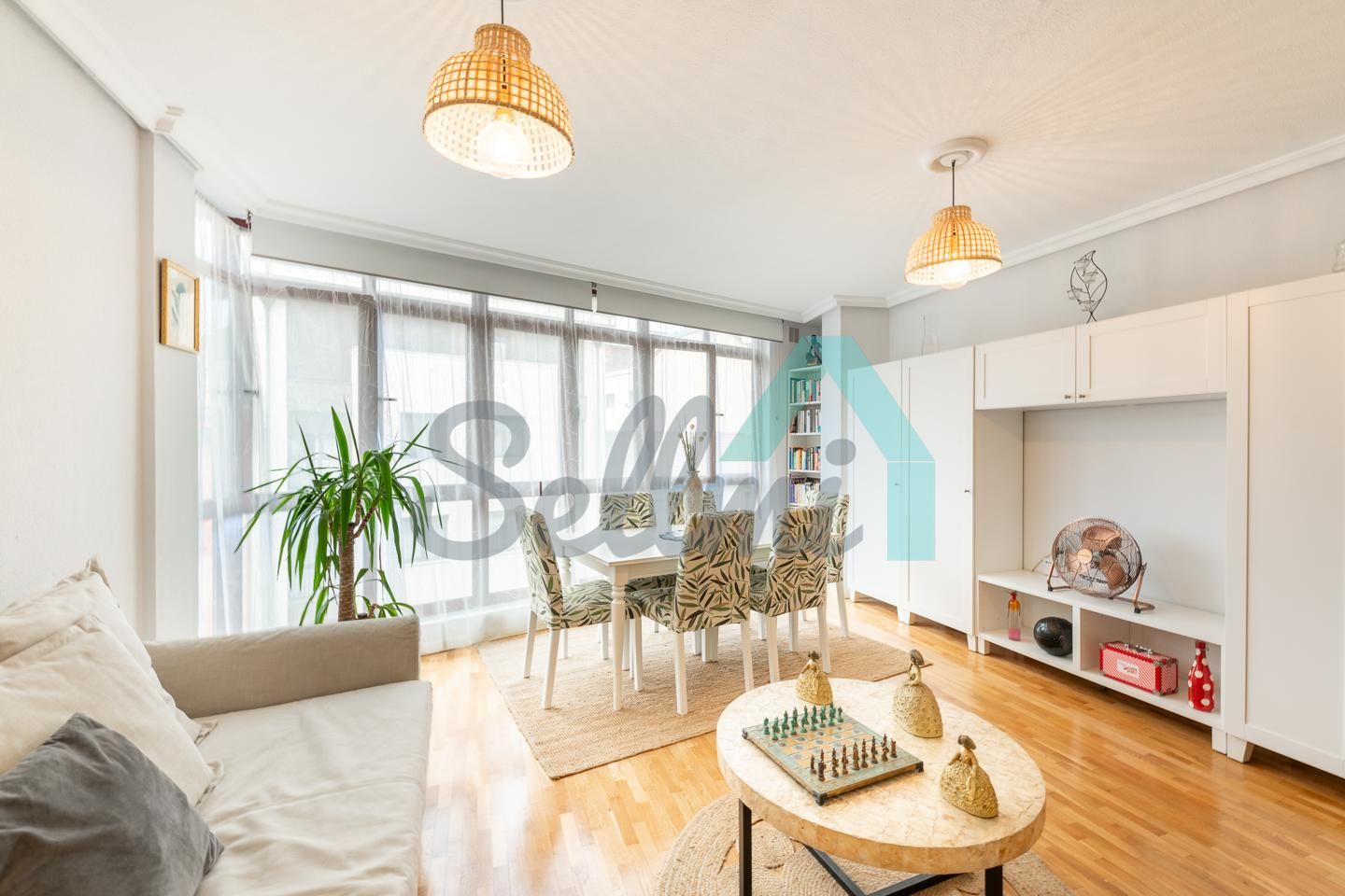 Living room of Study for sale in Oviedo   with Heating and Parquet flooring