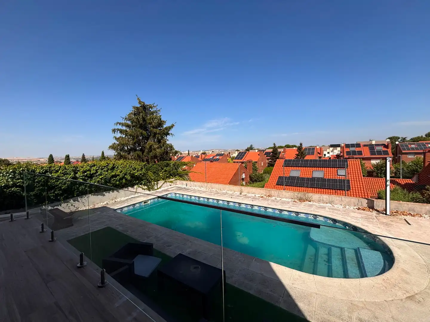 Piscina de Casa o chalet en venta en Rivas-Vaciamadrid con Aire acondicionado, Calefacción y Jardín privado