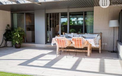 Terrasse von Wohnung zum verkauf in Pozuelo de Alarcón mit Klimaanlage, Terrasse und Schwimmbad