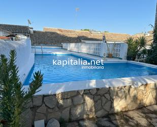 Swimming pool of House or chalet for sale in Bellús  with Air Conditioner, Terrace and Swimming Pool