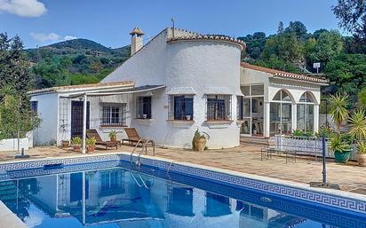 Exterior view of Country house for sale in Almogía  with Private garden, Terrace and Swimming Pool