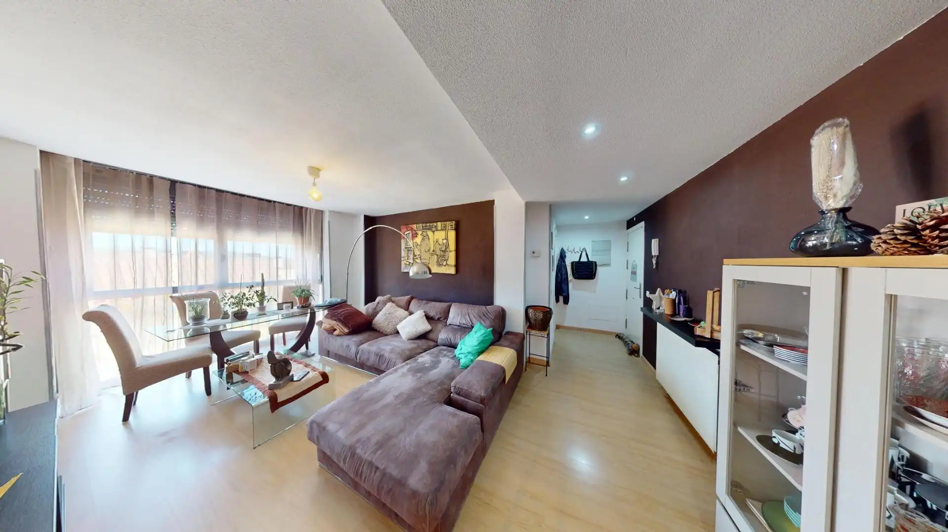 Living room of Flat for sale in El Molar (Madrid)  with Heating, Private garden and Storage room