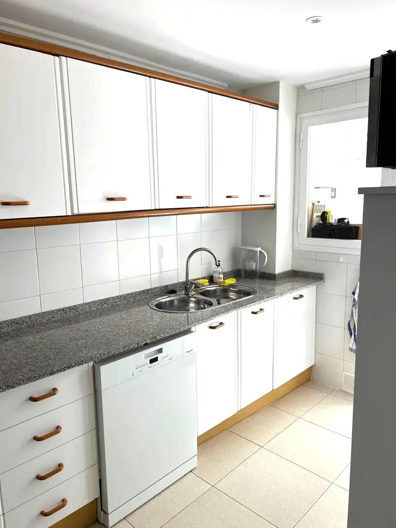 Küche von Wohnung zur Miete in Jávea / Xàbia mit Terrasse, Abstellraum und Möbliert