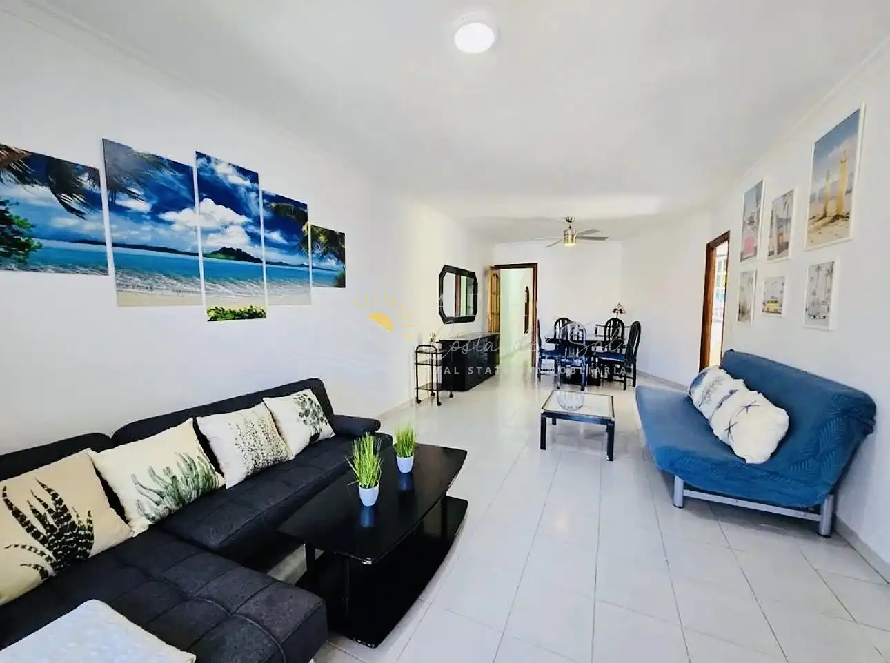 Sala de estar de Apartamento en venta en Nerja con Terraza y Horno