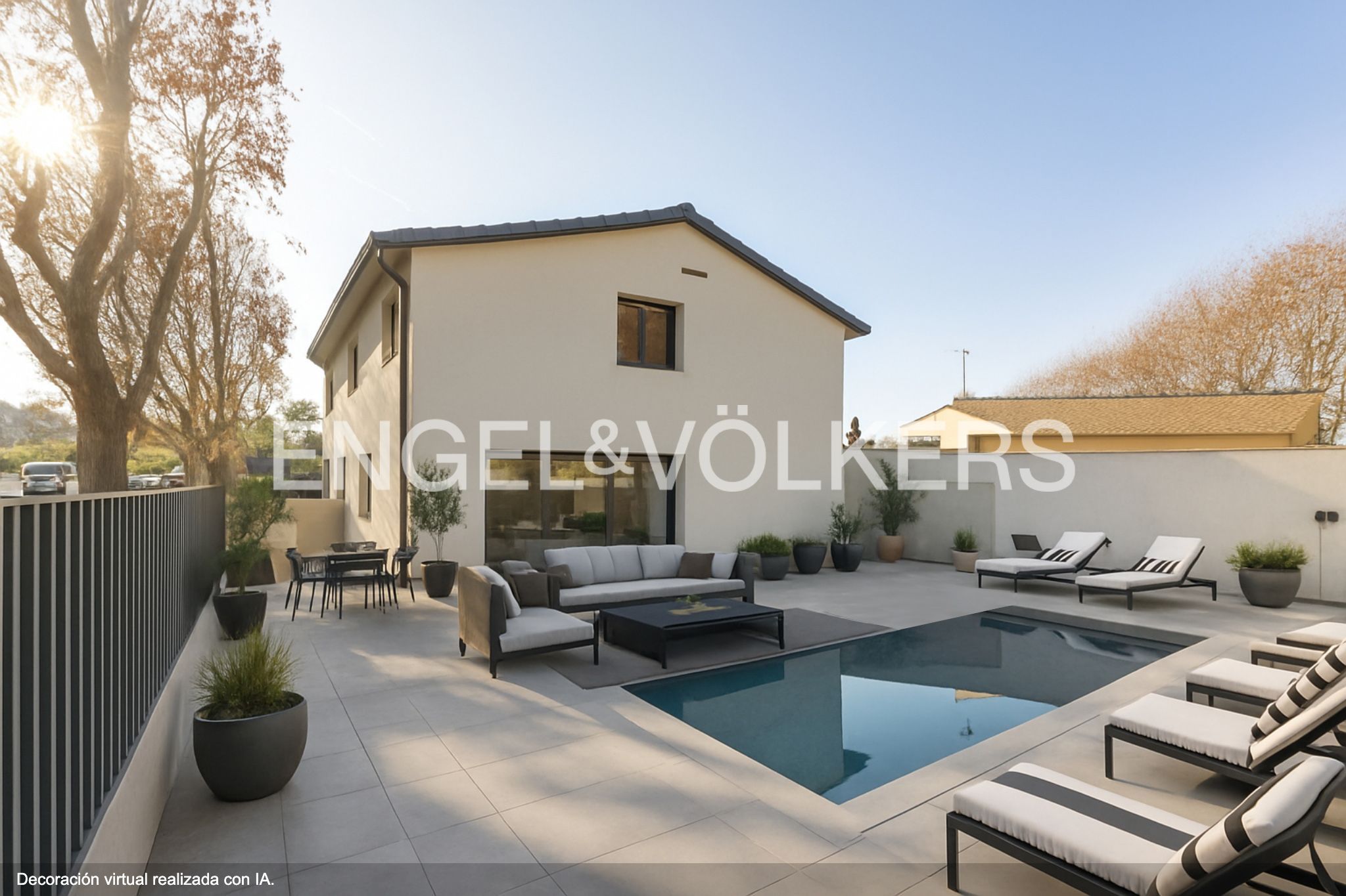 Vista exterior de Casa o xalet en venda en Sant Cugat del Vallès amb Calefacció, Jardí privat i Parquet