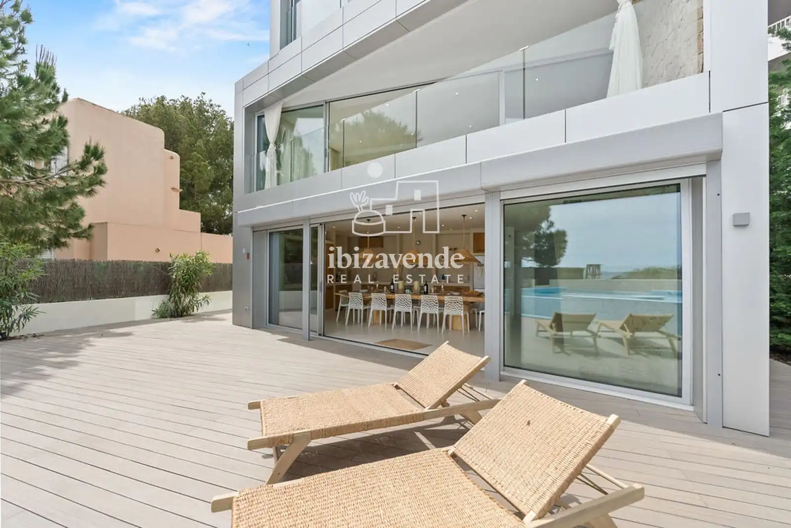 Vista exterior de Casa o xalet en venda en Eivissa amb Aire condicionat, Calefacció i Terrassa