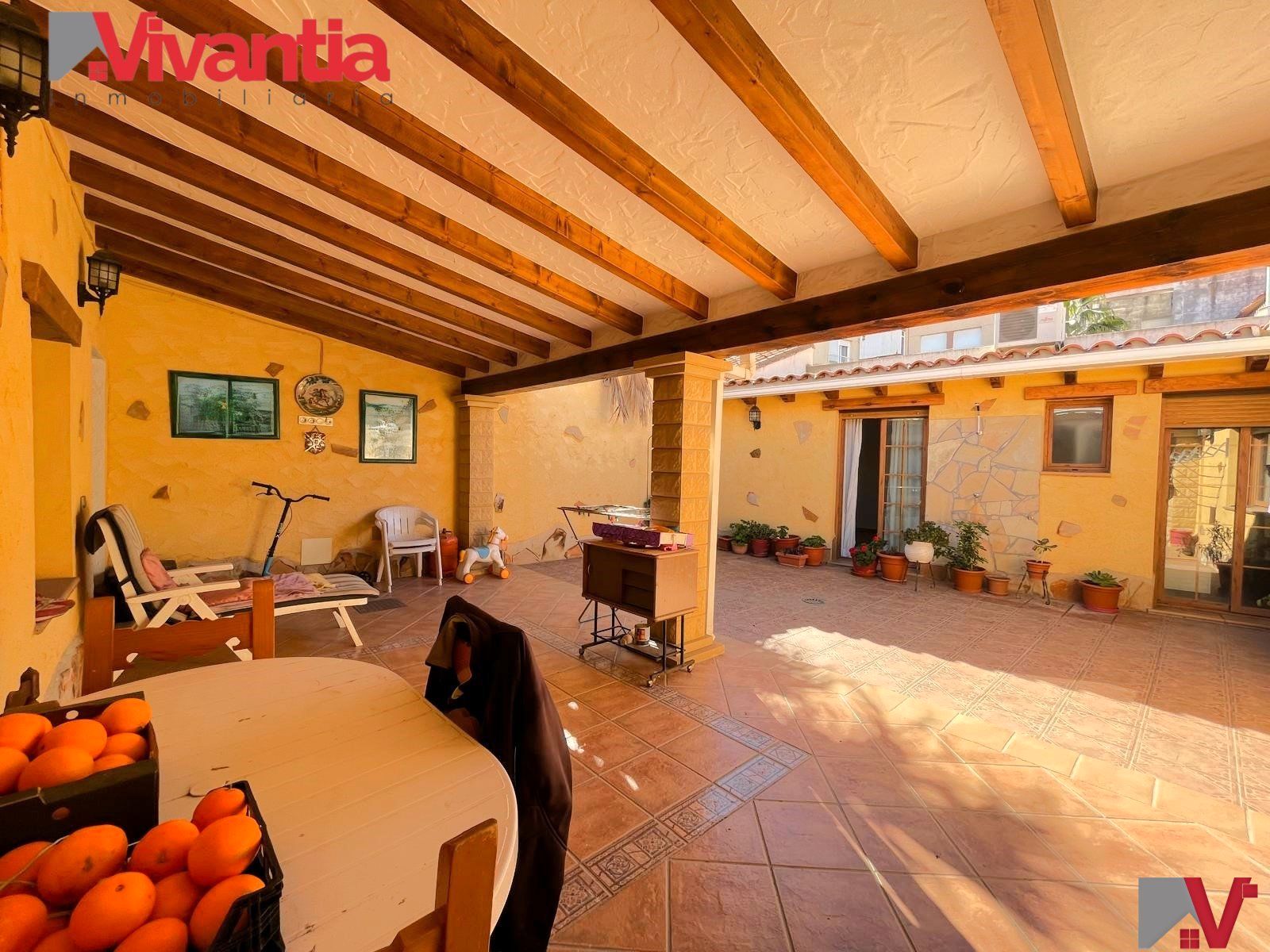 Garden of Single-family semi-detached for sale in Puerto Lumbreras  with Air Conditioner, Parquet flooring and Terrace