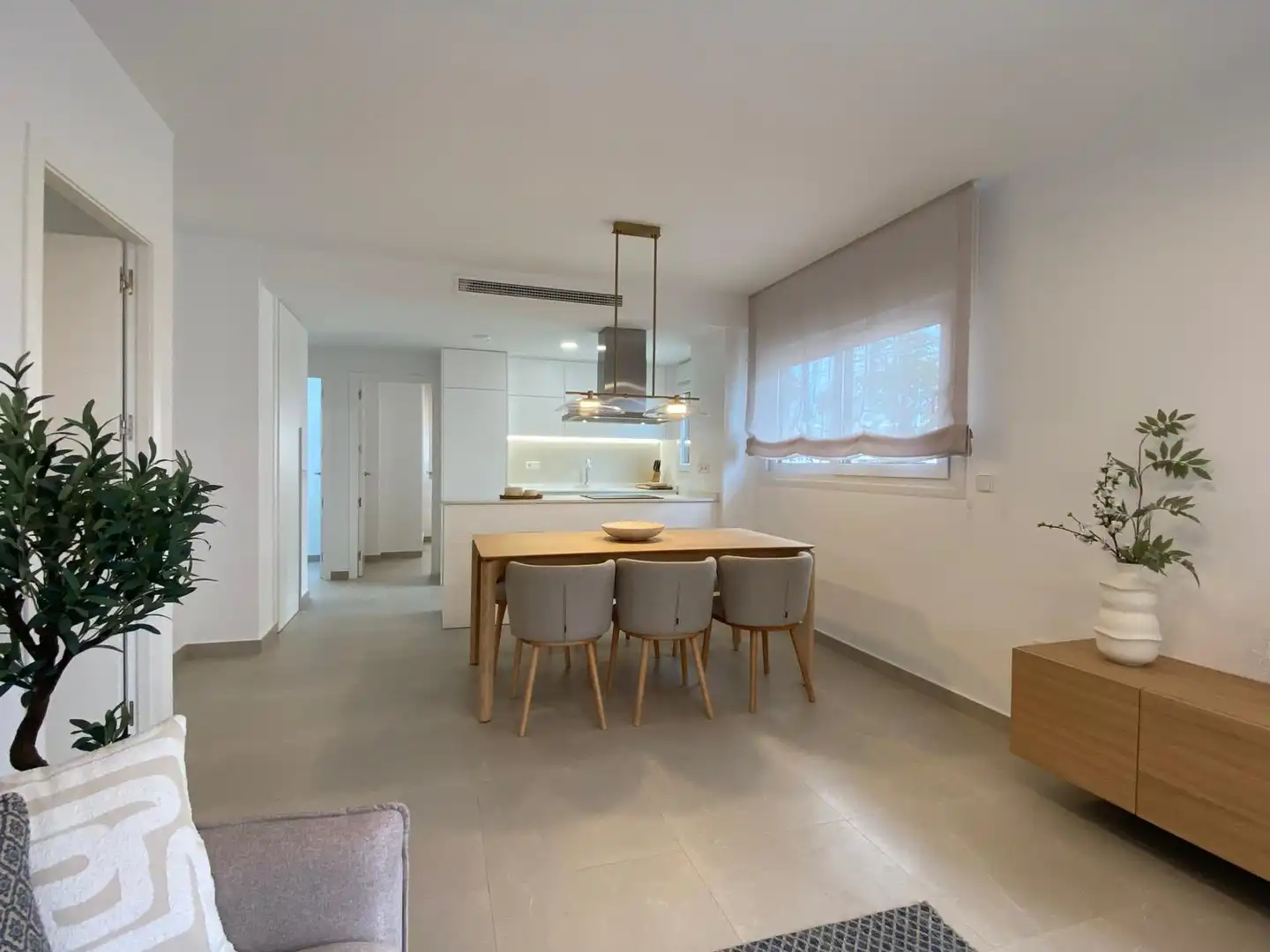Cocina de Apartamento en venta en Pilar de la Horadada con Balcón, Jacuzzi y Piscina comunitaria