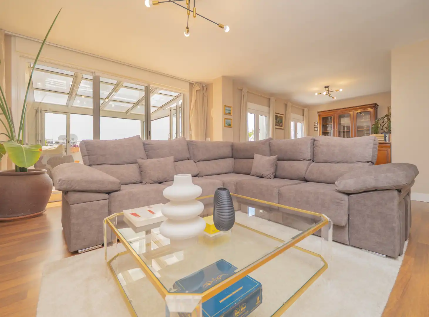 Sala de estar de Ático en venta en Torremolinos con Aire acondicionado, Calefacción y Terraza