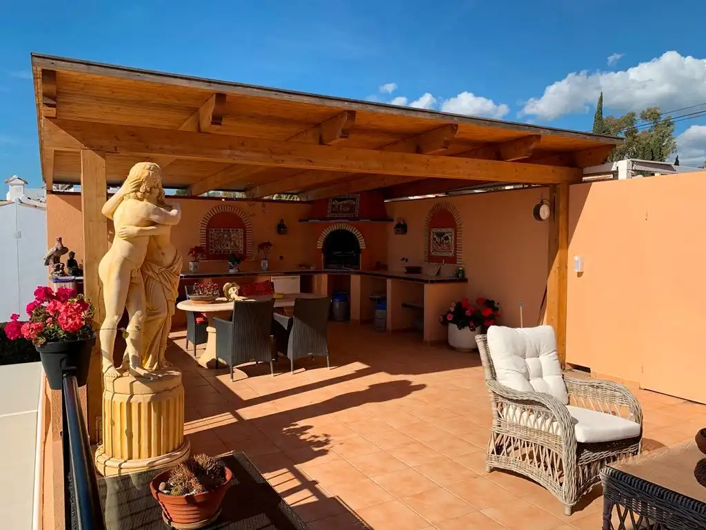 Terrace of Houses for sale in L'Alfàs del Pi  with Air Conditioner, Heating and Private garden