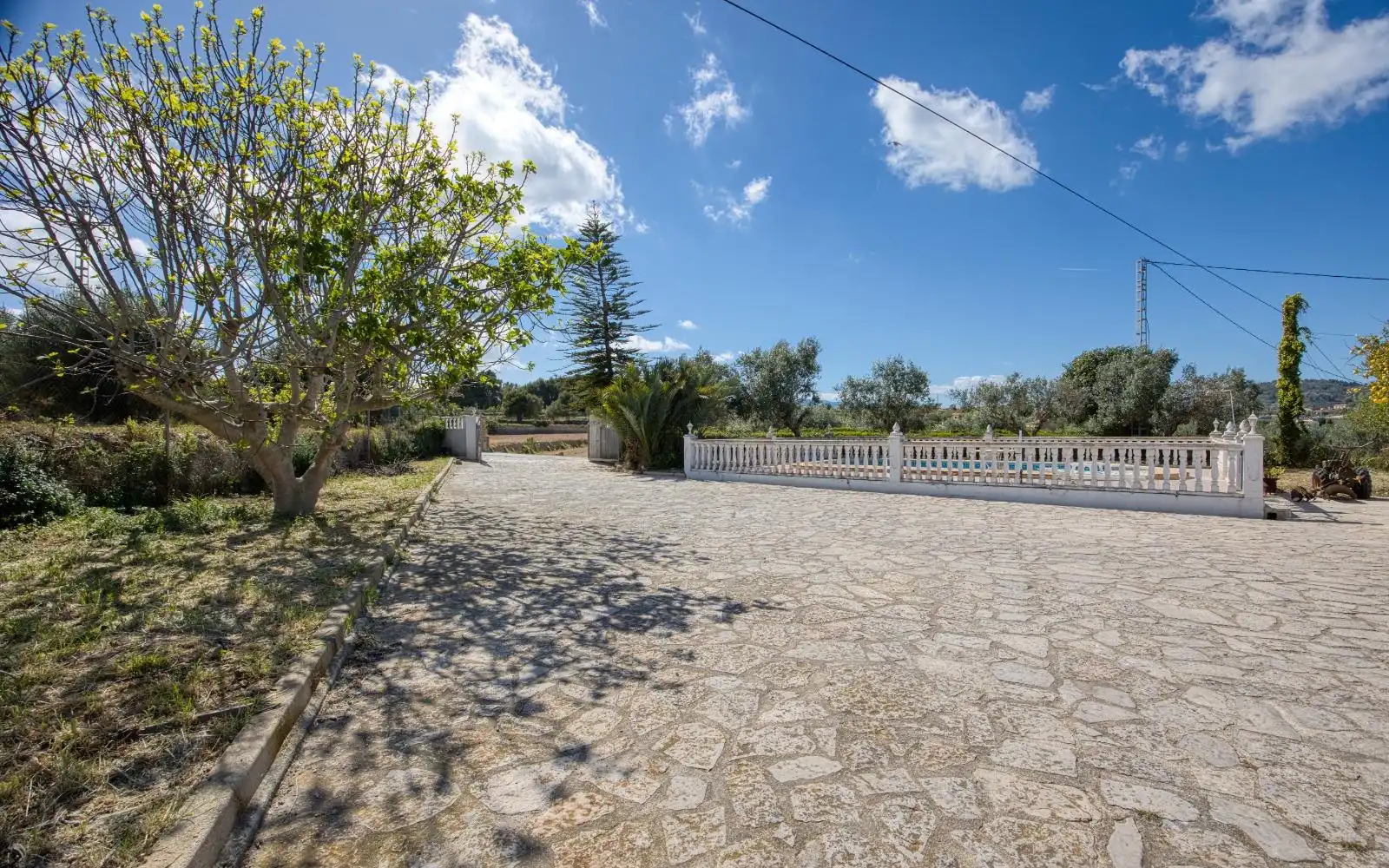 Vista exterior de Finca rústica en venta en Benissa con Jardín privado y Piscina