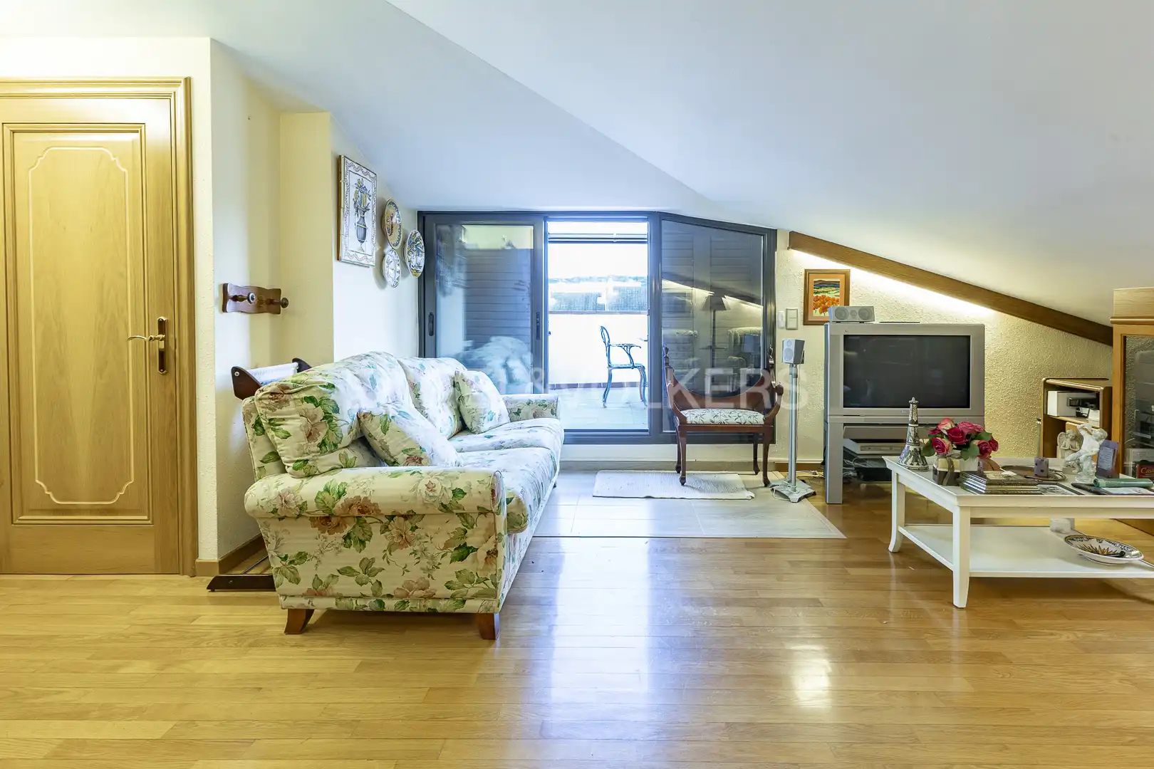 Sala de estar de Dúplex en venta en Arenys de Mar con Aire acondicionado, Calefacción y Parquet