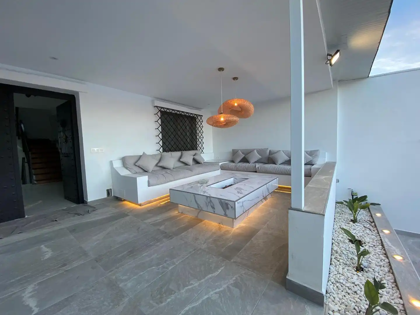 Living room of Houses for sale in Alhaurín de la Torre  with Air Conditioner, Heating and Terrace