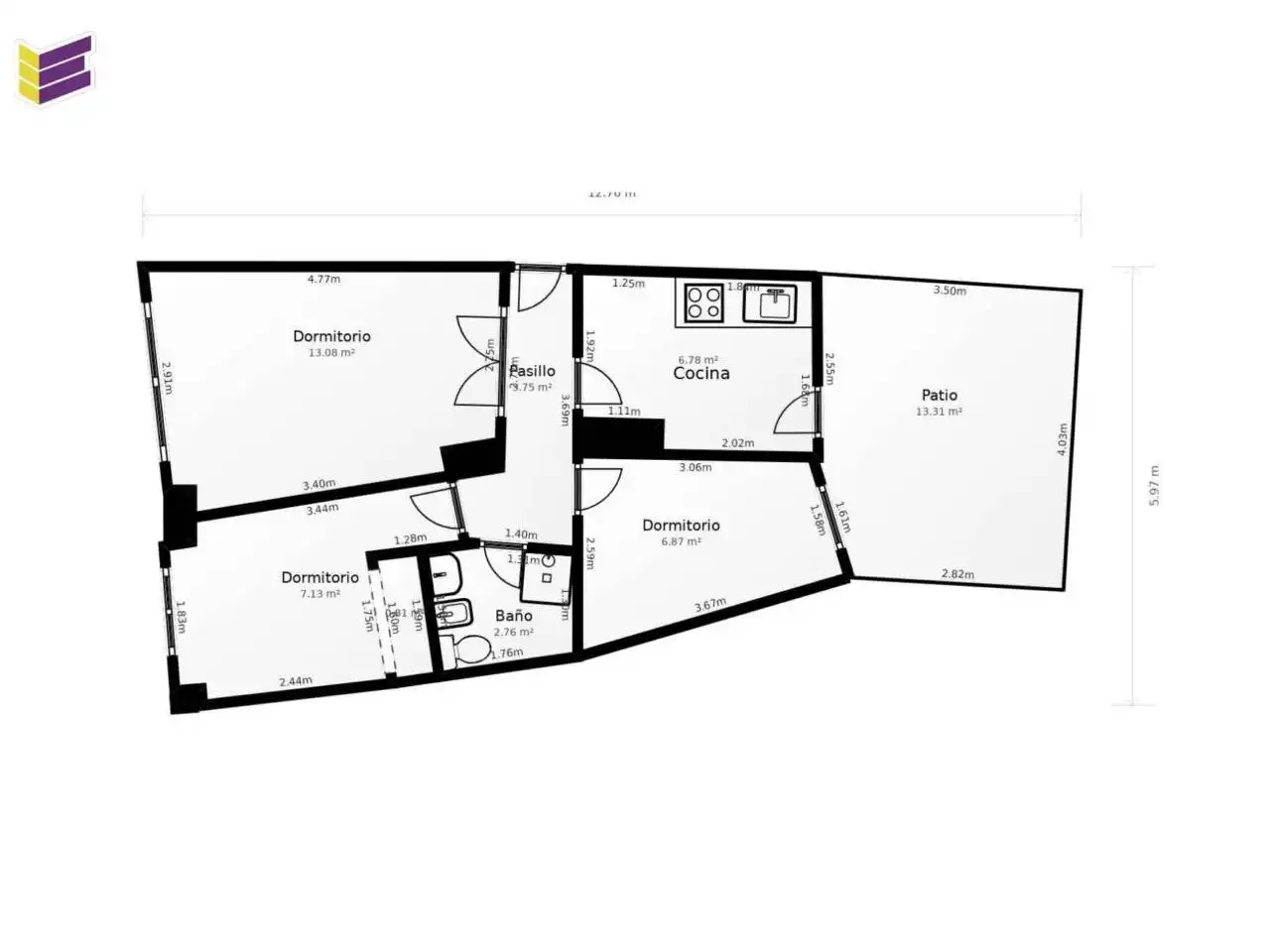 Flat for sale in Vigo   with Heating, Parquet flooring and Storage room