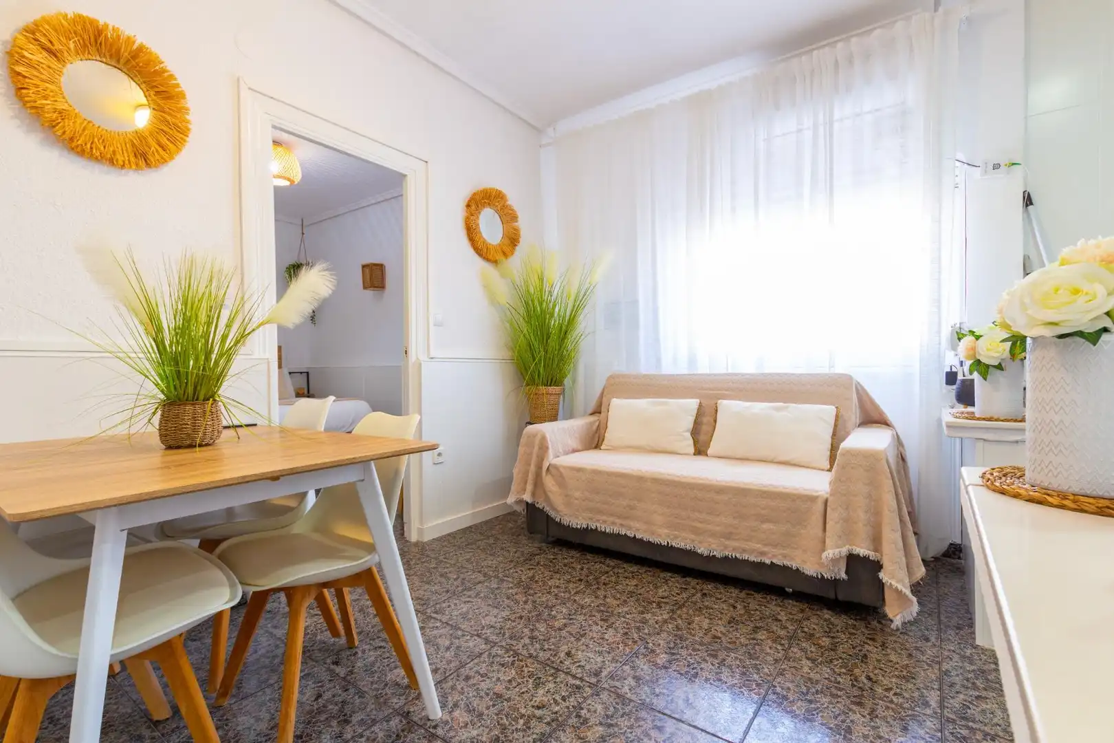 Wohnzimmer von Erdgeschoss zum Verkauf in Águilas mit Möbliert