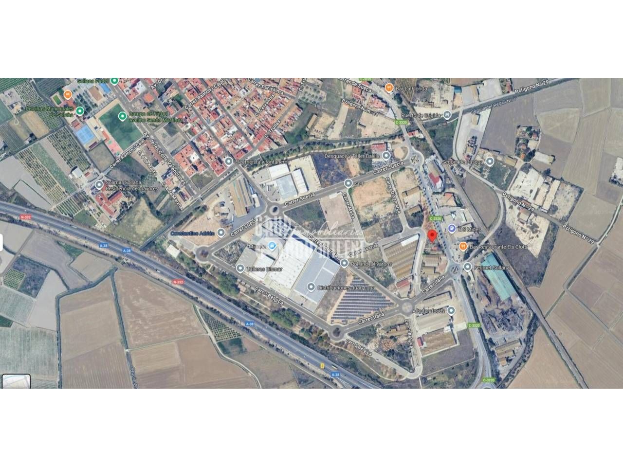 Exterior view of Industrial land for sale in Sollana