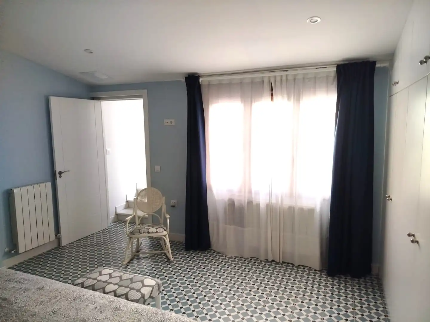 Dormitori de Casa adosada en venda en Mérida amb Aire condicionat, Calefacció i Parquet