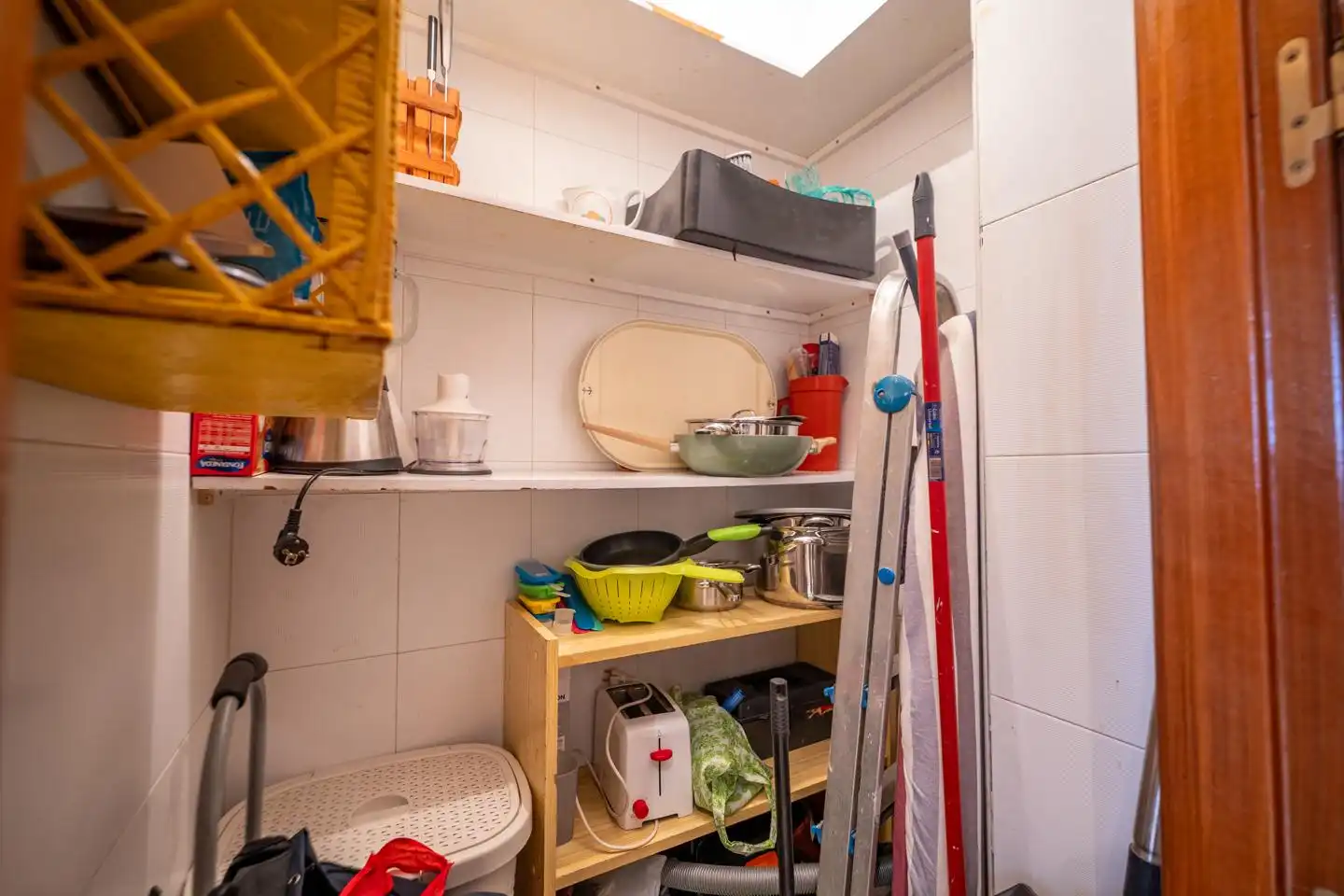 Küche von Wohnung zum Verkauf in Ávila mit Klimaanlage, Parkett und Terrasse