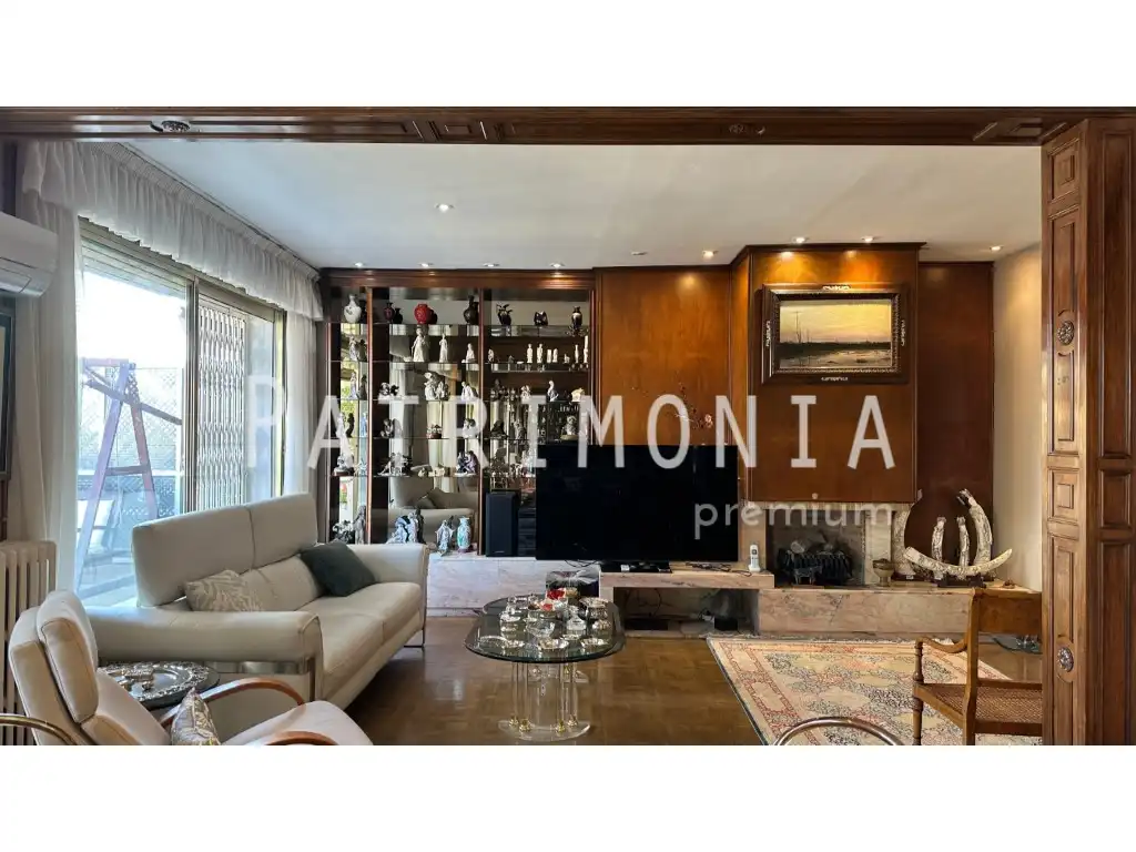 Sala de estar de Ático en venta en Barcelona