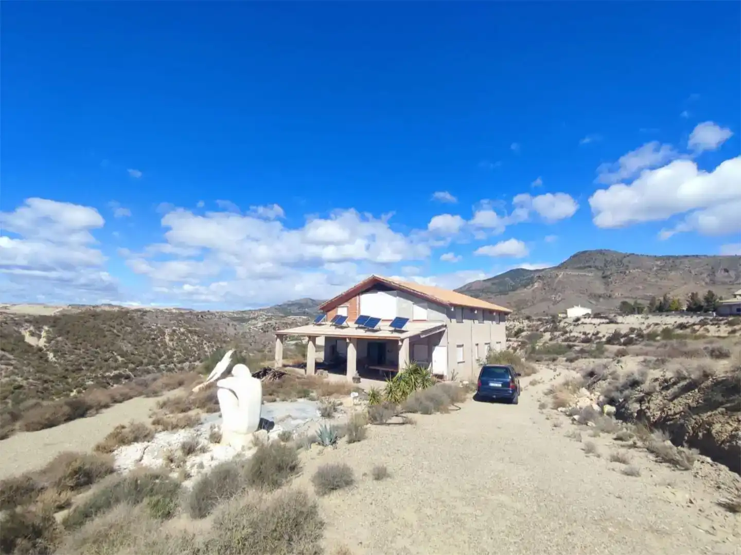 Vista exterior de Finca rústica en venda en Urrácal amb Jardí privat