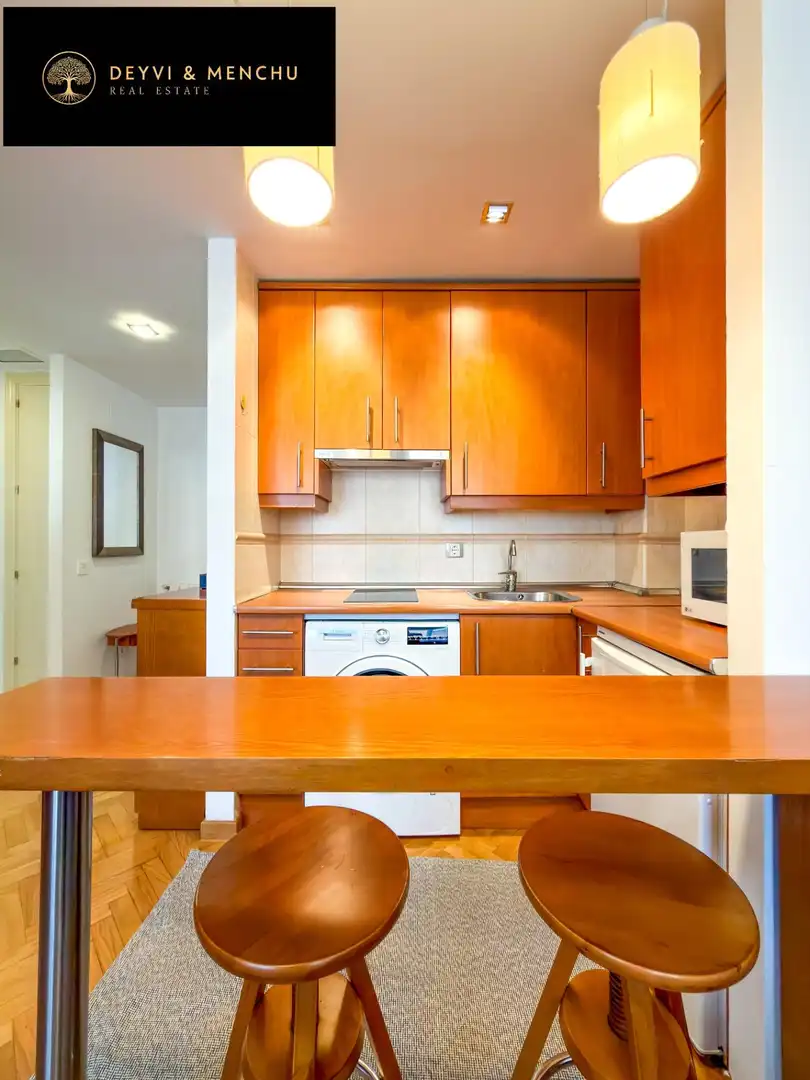 Kitchen of Flat for sale in Madrid  with Air Conditioner, Heating and Storage room