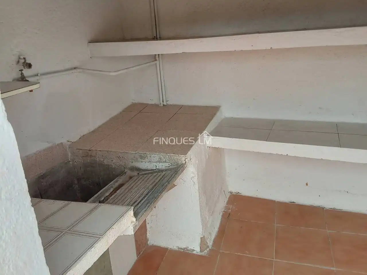 Cocina de Casa adosada en venta en Blanes con Terraza