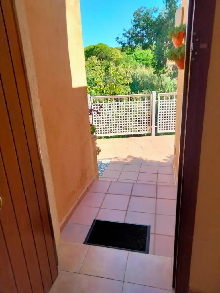 Terraza de Casa adosada en venta en Islantilla con Piscina comunitaria