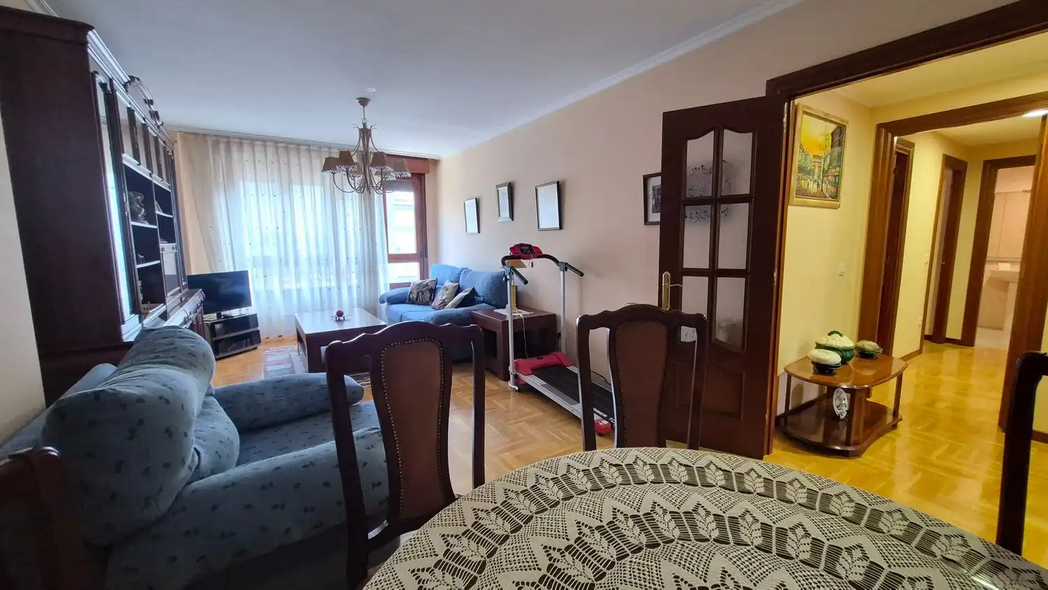 Wohnzimmer von Wohnung zum Verkauf in Villaviciosa mit Heizung, Abstellraum und Schwimmbad
