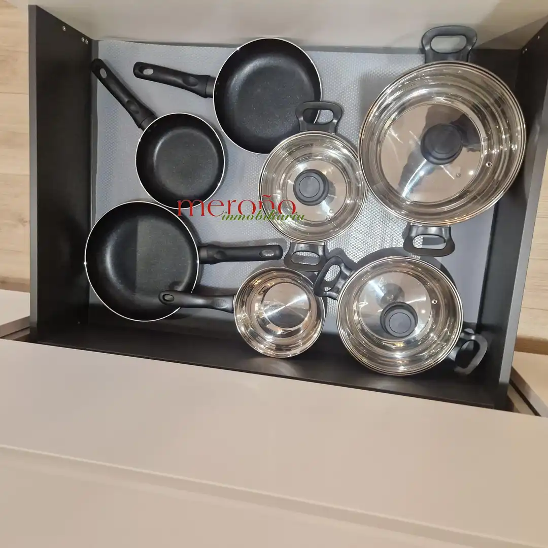 Cocina de Piso de alquiler en Elche / Elx con Aire acondicionado, Calefacción y Amueblado