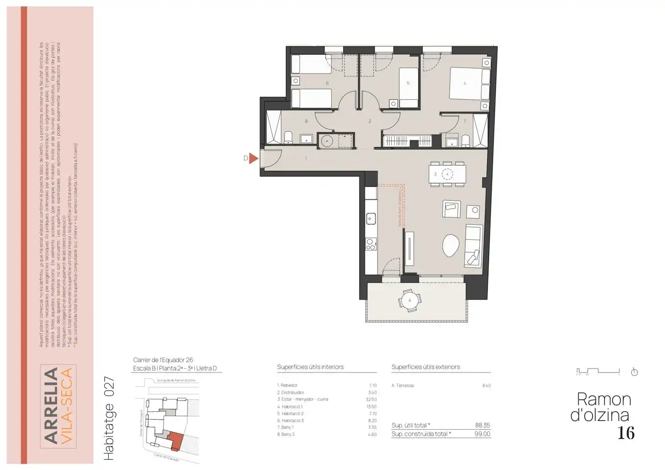 Piso en venta en Vila-seca con Aire acondicionado, Terraza y Balcón