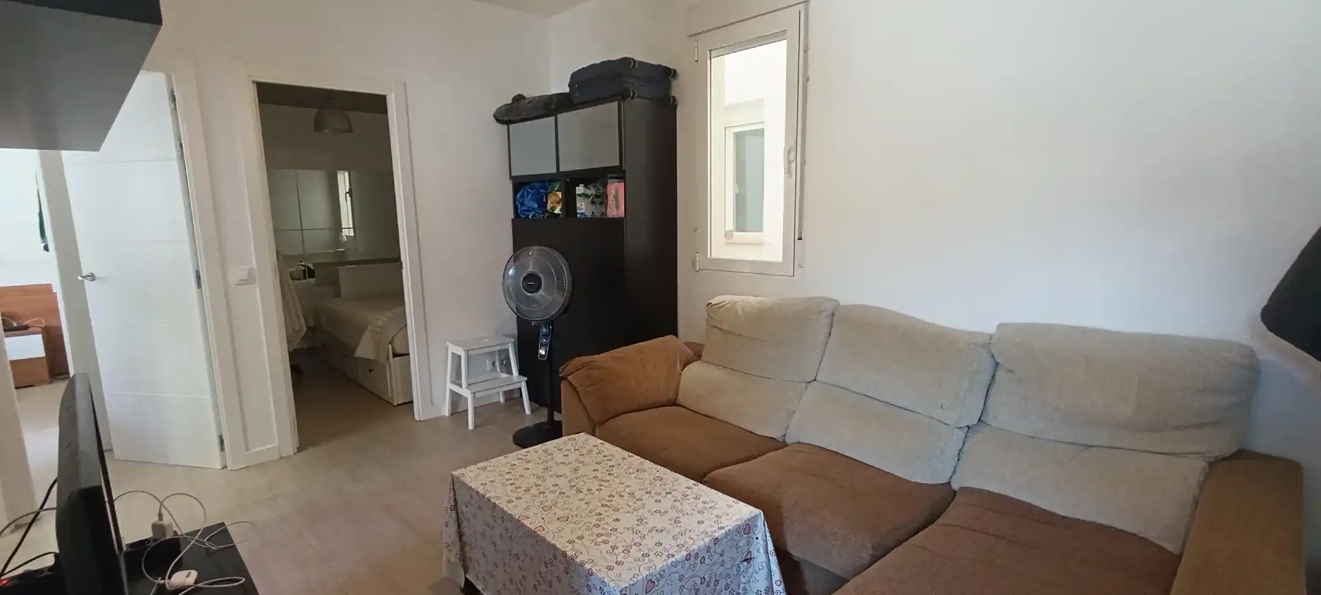 Wohnzimmer von Wohnung zur Miete in Madrid mit Klimaanlage, Heizung und Möbliert