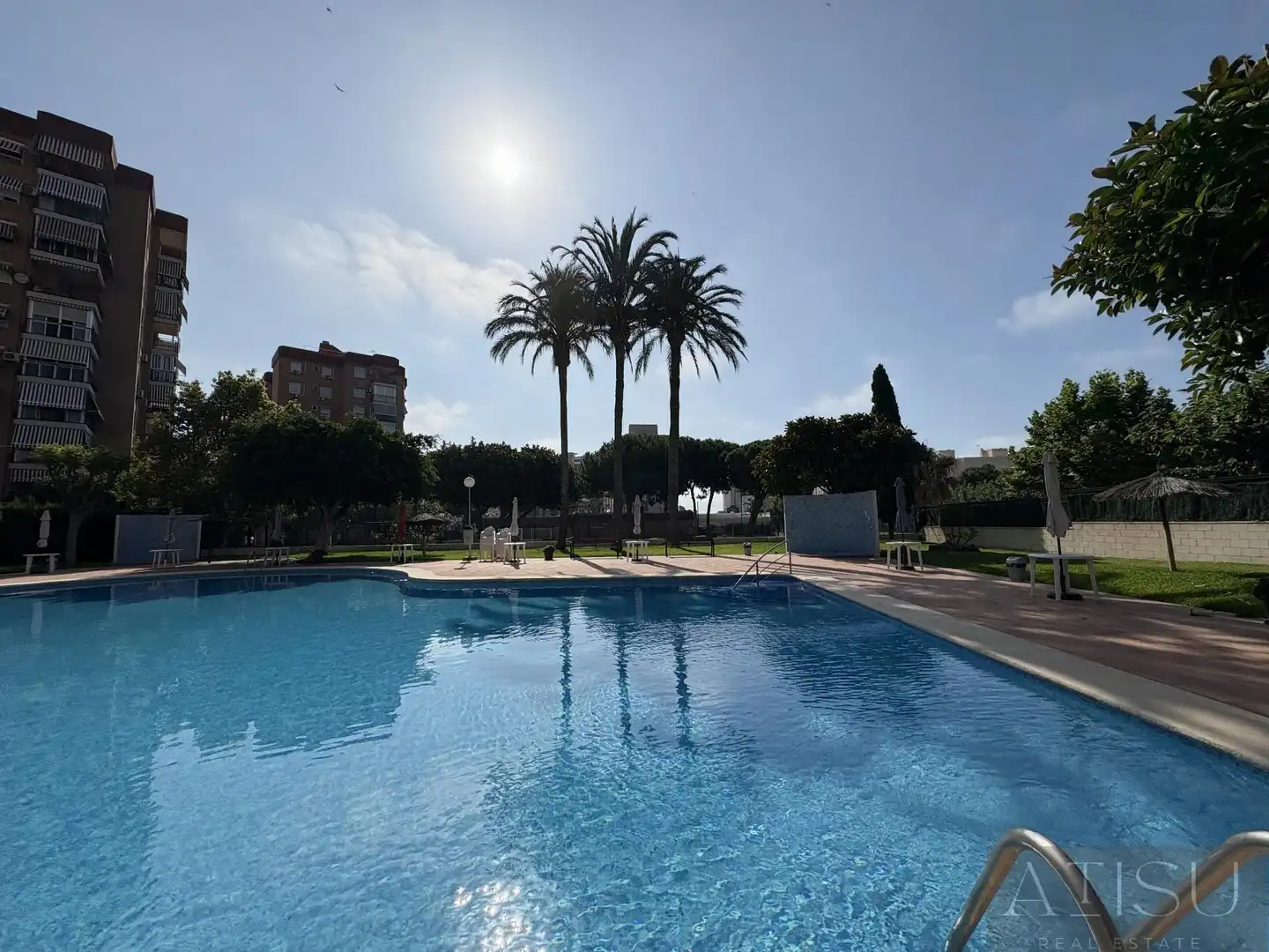 Swimming pool of Flat for sale in El Campello  with Air Conditioner, Heating and Terrace