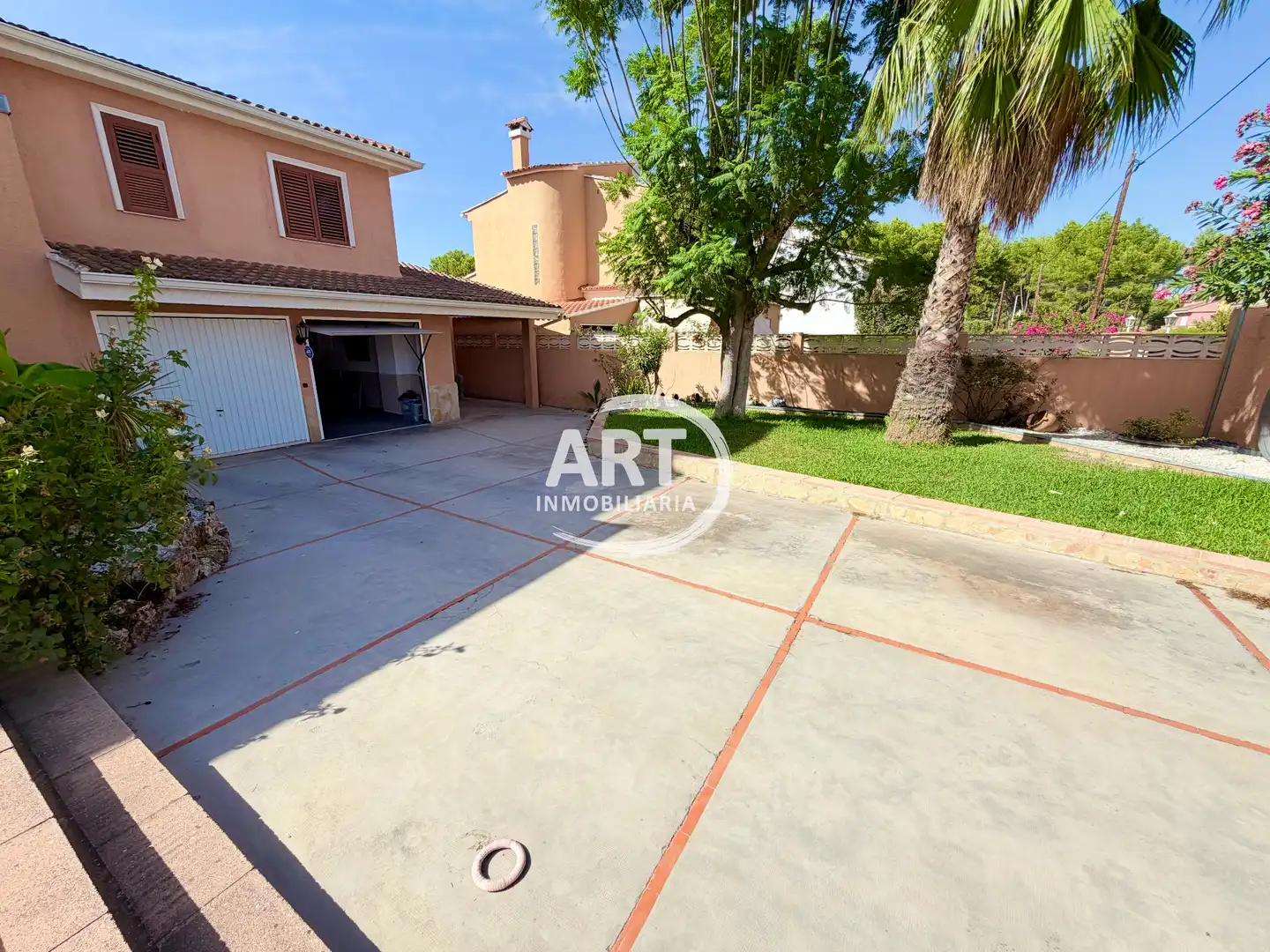 Garden of Houses for sale in Riba-roja de Túria  with Air Conditioner, Heating and Private garden