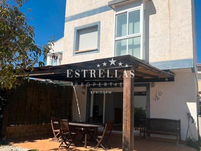 Exterior view of House or chalet for sale in Finestrat  with Air Conditioner, Heating and Private garden