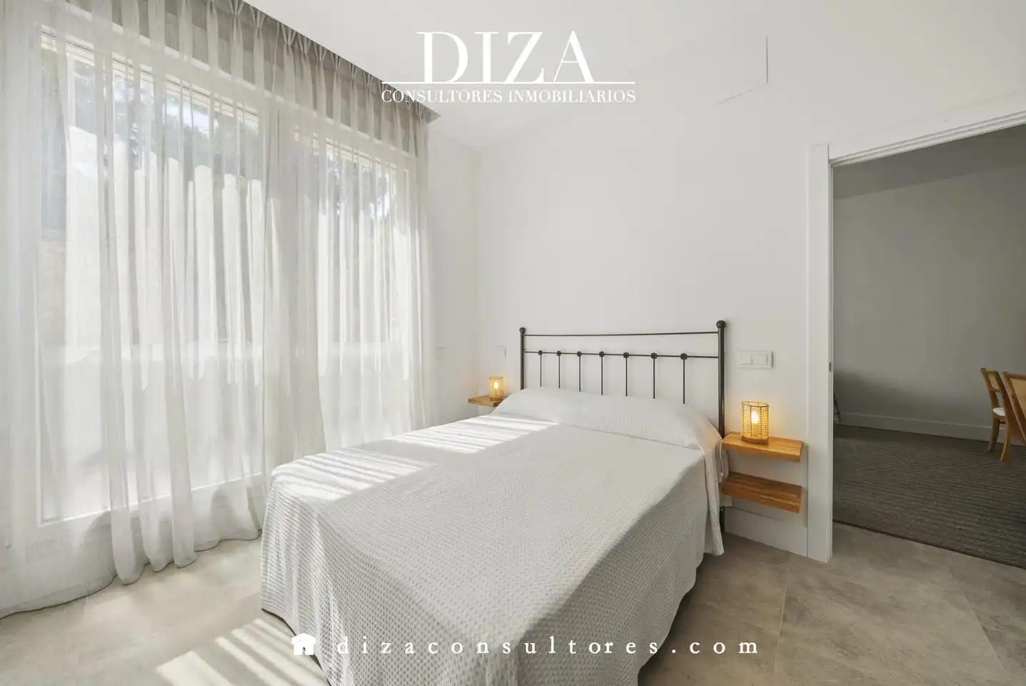 Bedroom of Ground floor for rent in Madrid  with Air Conditioner and Furnished