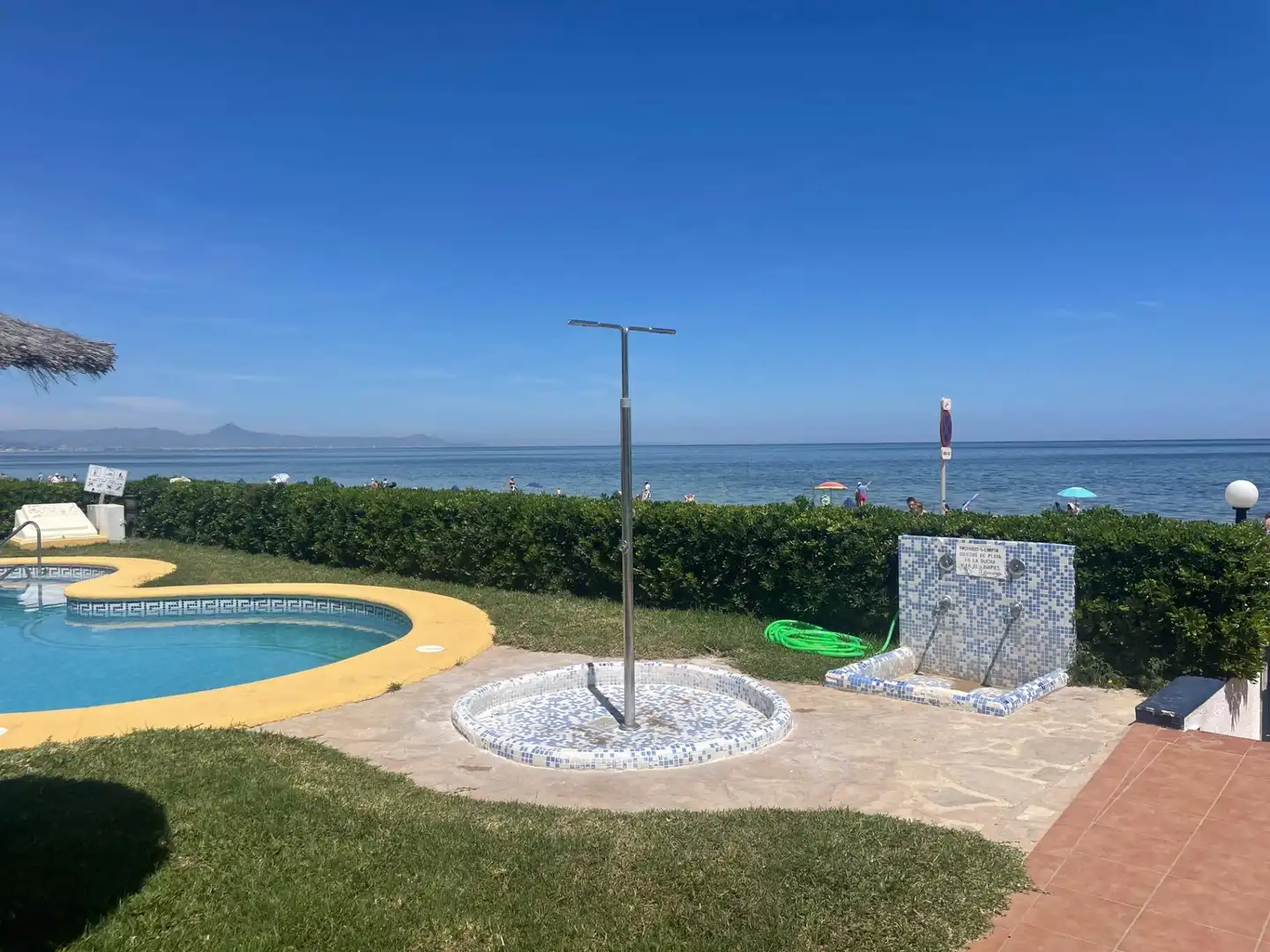 Piscina de Àtic de lloguer en Dénia amb Aire condicionat, Calefacció i Jardí privat