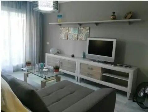 Living room of Flat for rent in Algeciras  with Air Conditioner and Furnished